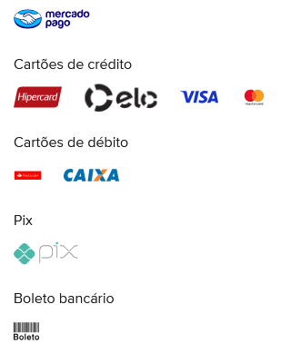 Formas de pagamento Mercado Livre